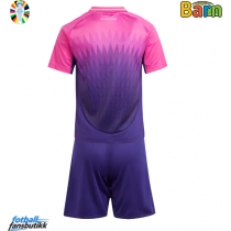 Tyskland Bortedraktsett Barn EM 2024 Kortermet (+ Korte bukser)